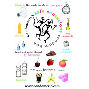 Condomerie's Safe Sensations pack
