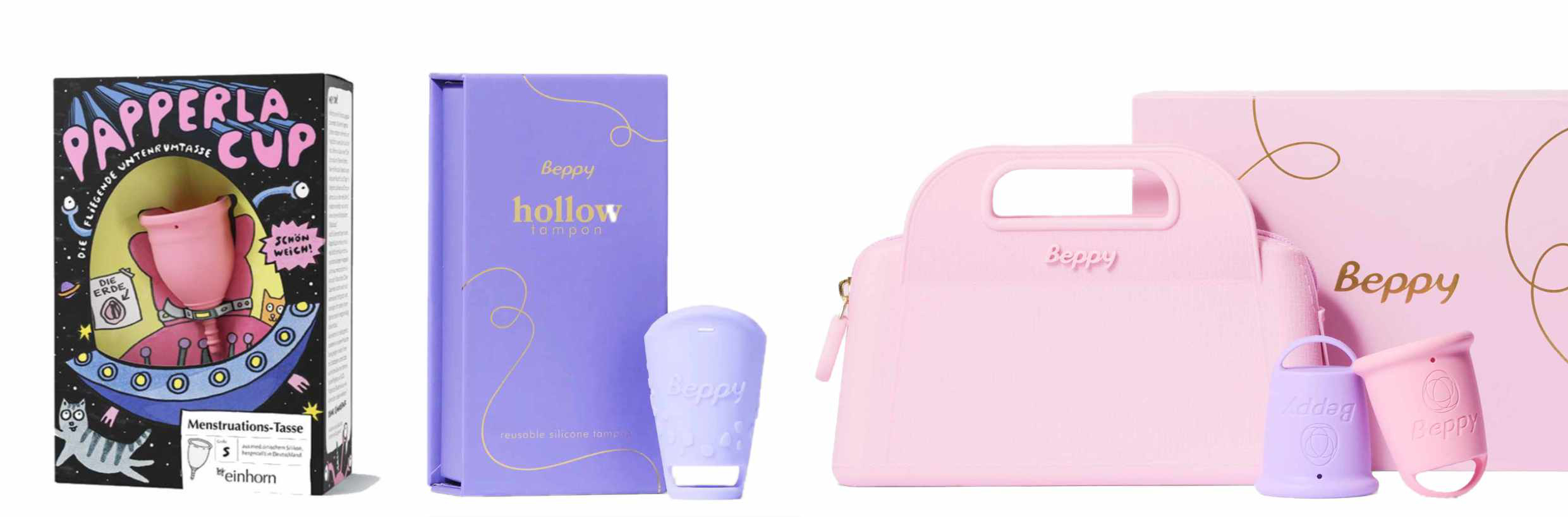 Menstruatie producten bij Condomerie