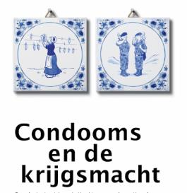 Condooms en de krijgsmacht